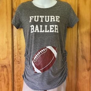 Printed maternity tee